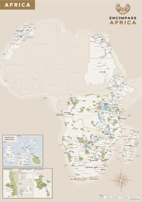 Map Of Africa Le Cartographiste Greg Franco