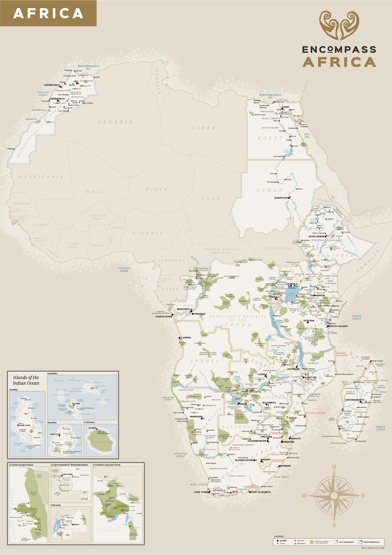 Map Of Africa Le Cartographiste Greg Franco 9052