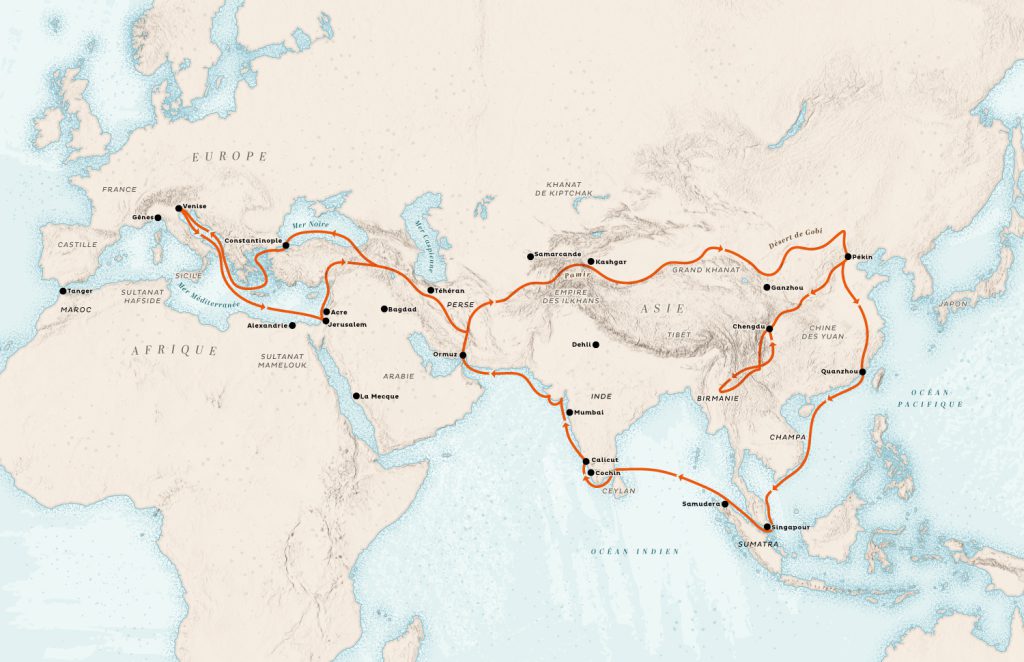 Marco Polo's travels - Le Cartographiste - Greg Franco